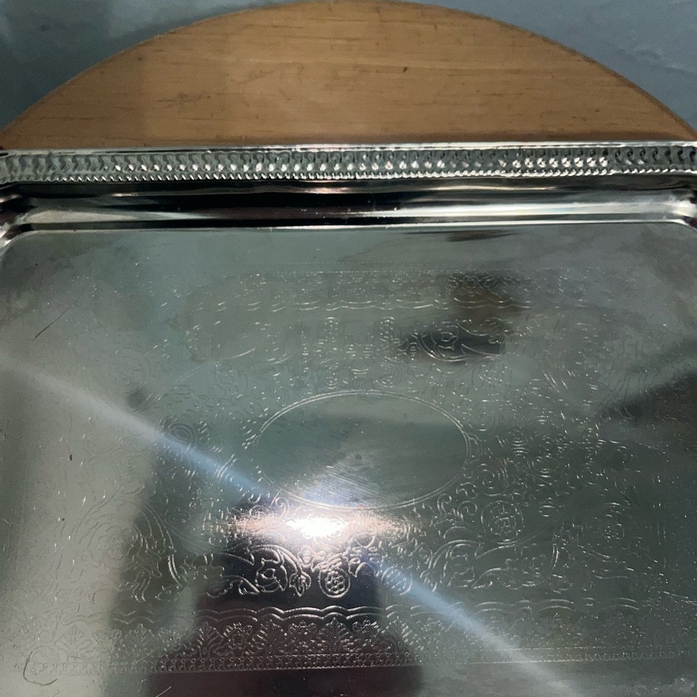 Chrome engraved tin - Picture 2 of 3